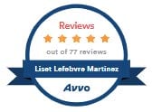 Reviews 5 stars out of 77 reviews Liset Lefebvre Martinez Avvo